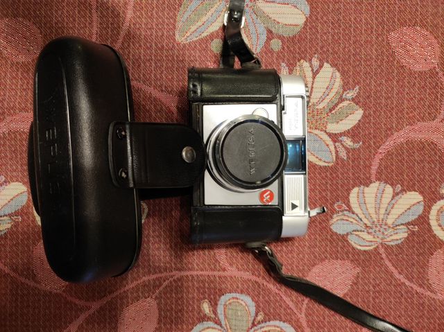 cámara vintage werlisa con funda