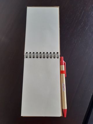 Set block notes/agenda con penna