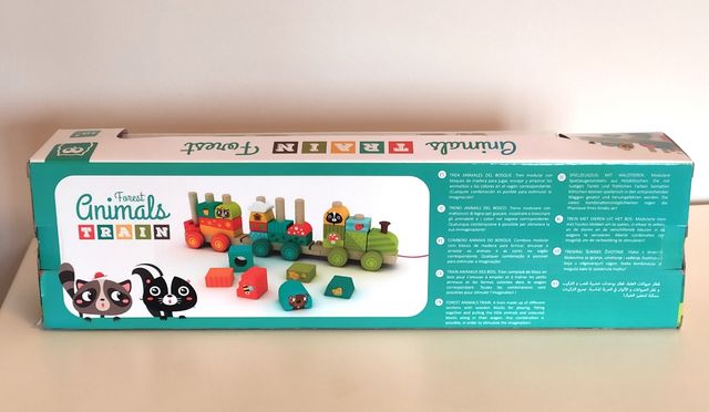 Tren de madera Eurekakids