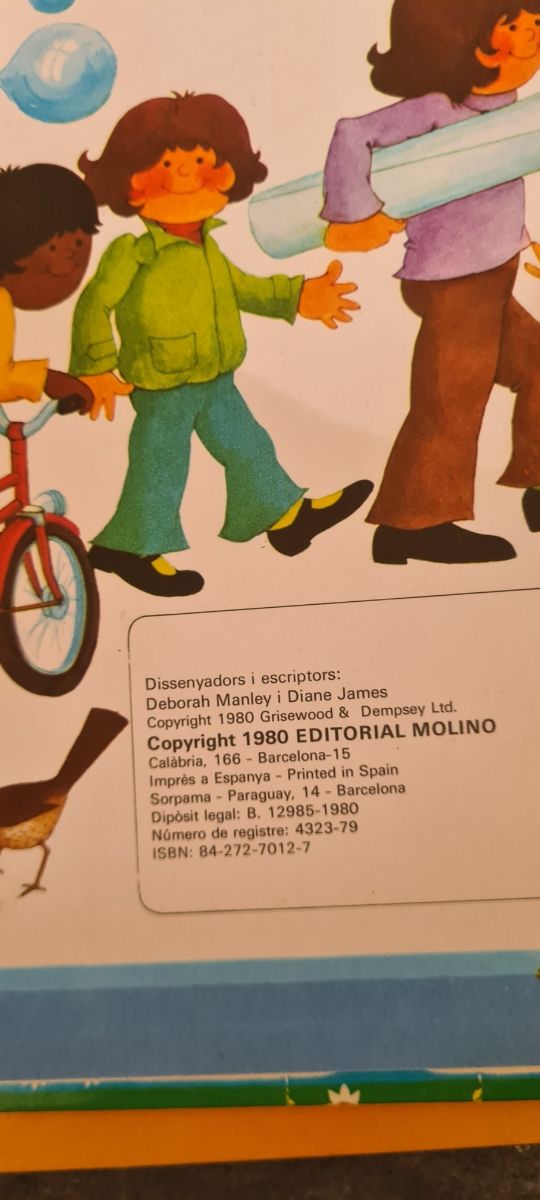 Llibres antics infantils anys 70/ 80