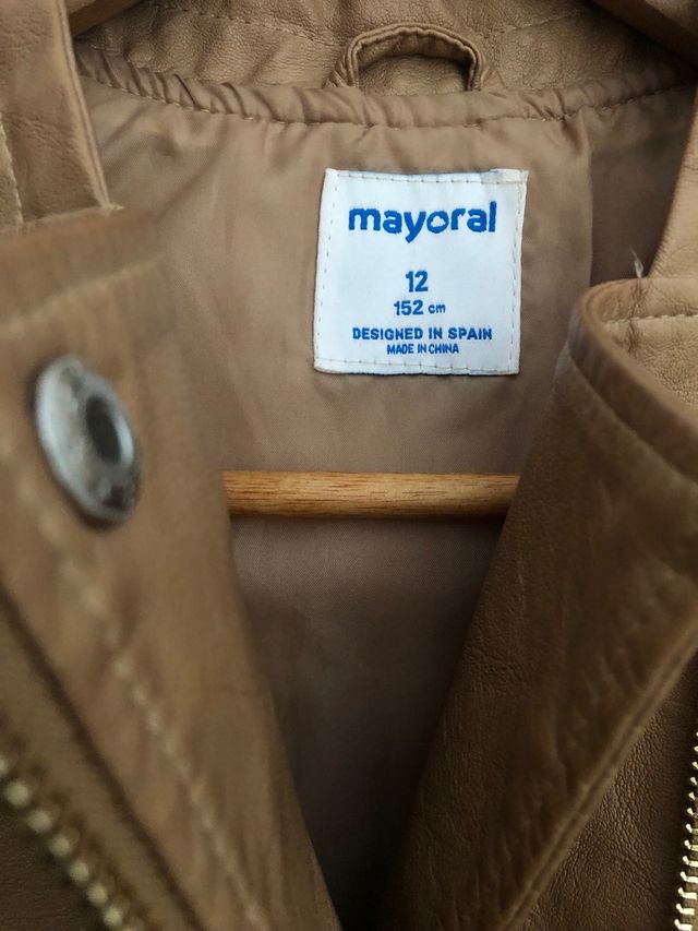 Cazadora mayoral talla 12 años 