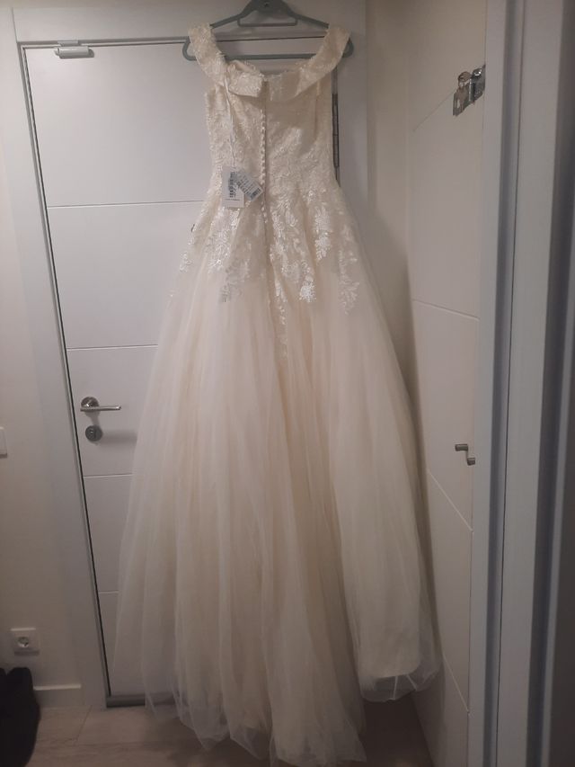 Precioso vestido de novia