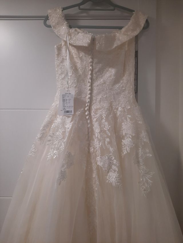 Precioso vestido de novia