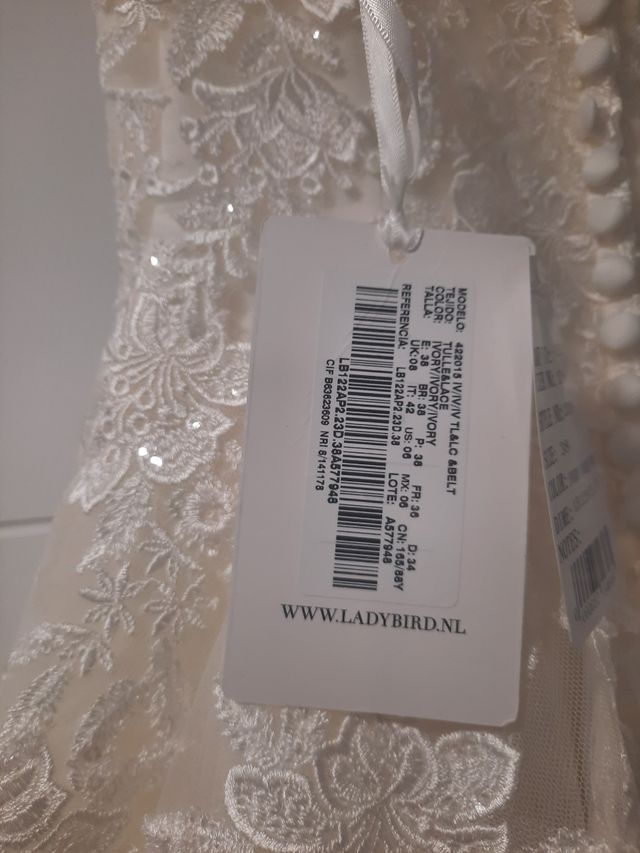 Precioso vestido de novia