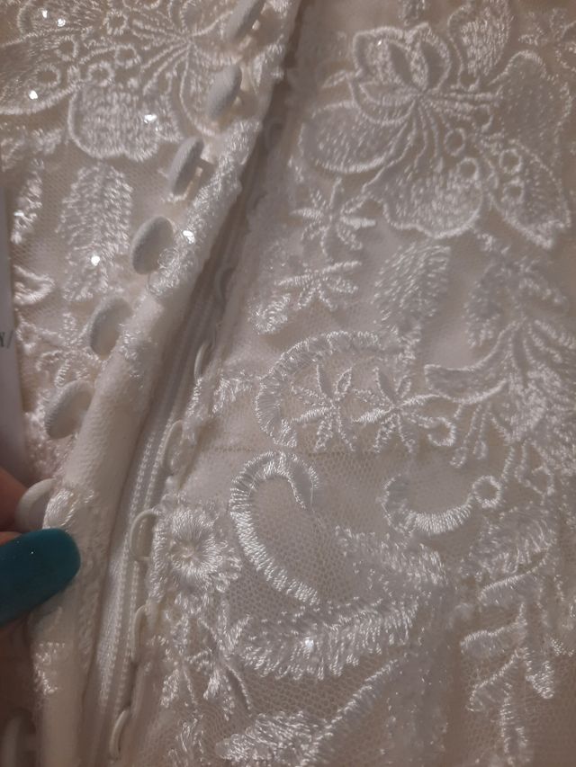 Precioso vestido de novia