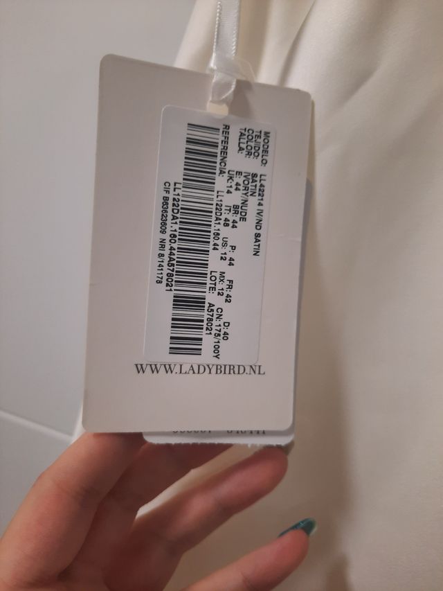 Vestido novia Ladybird