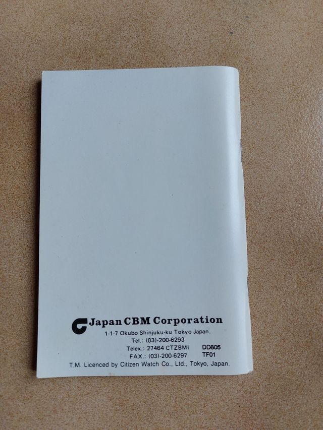 Diario Elettronico CITIZEN ED-3800