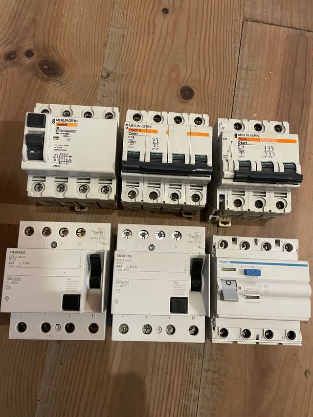 Set differenziale e termico trifase