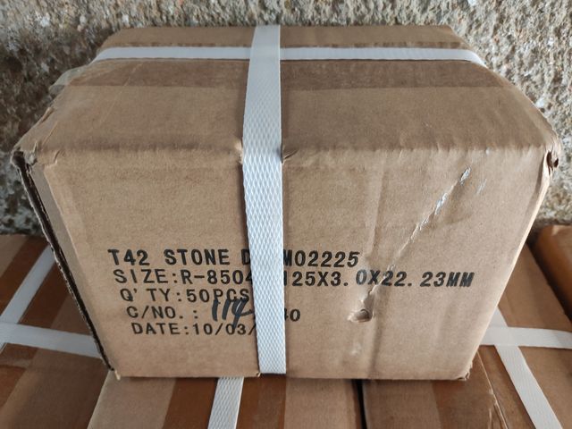 packs Disco Corte Piedra 125x3x22,23 NUEVO