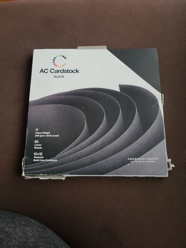 Cartulina American Craft: 216 GSM.