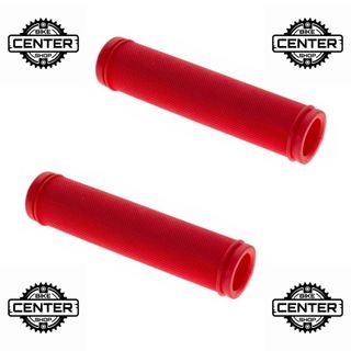 Puños rojos bicicleta 130mm rojos