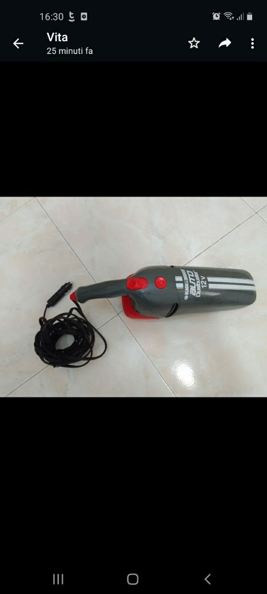 aspirapolvere per auto