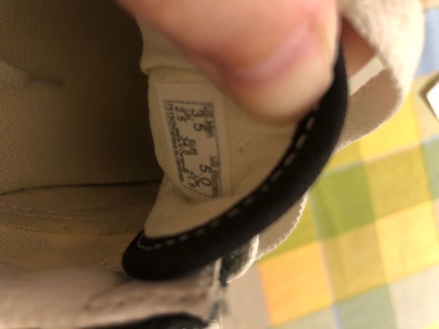 Vans zapatillas talla 34,5