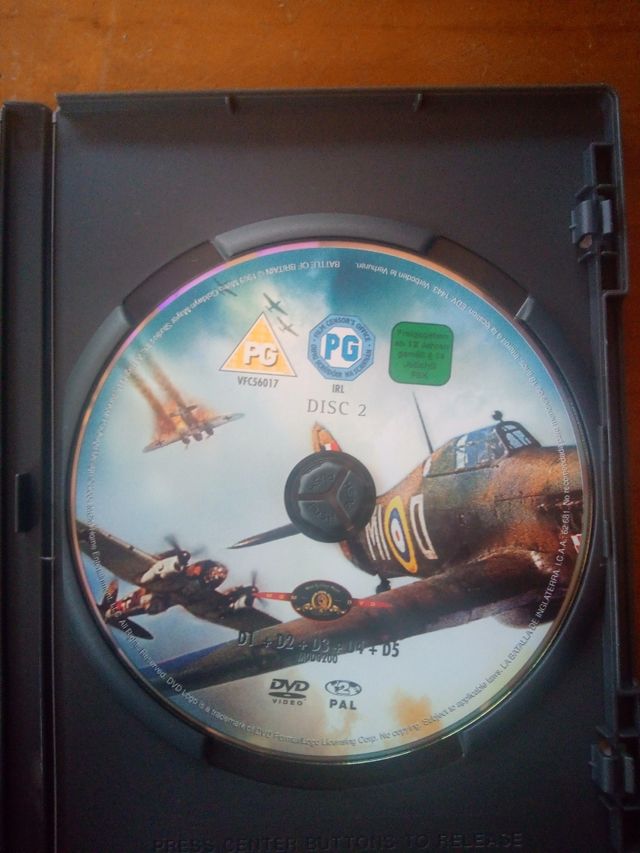 LA BATALLA DE INGLATERRA DVD