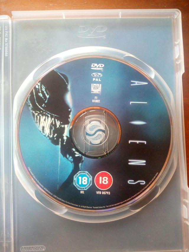 ALIENS DVD