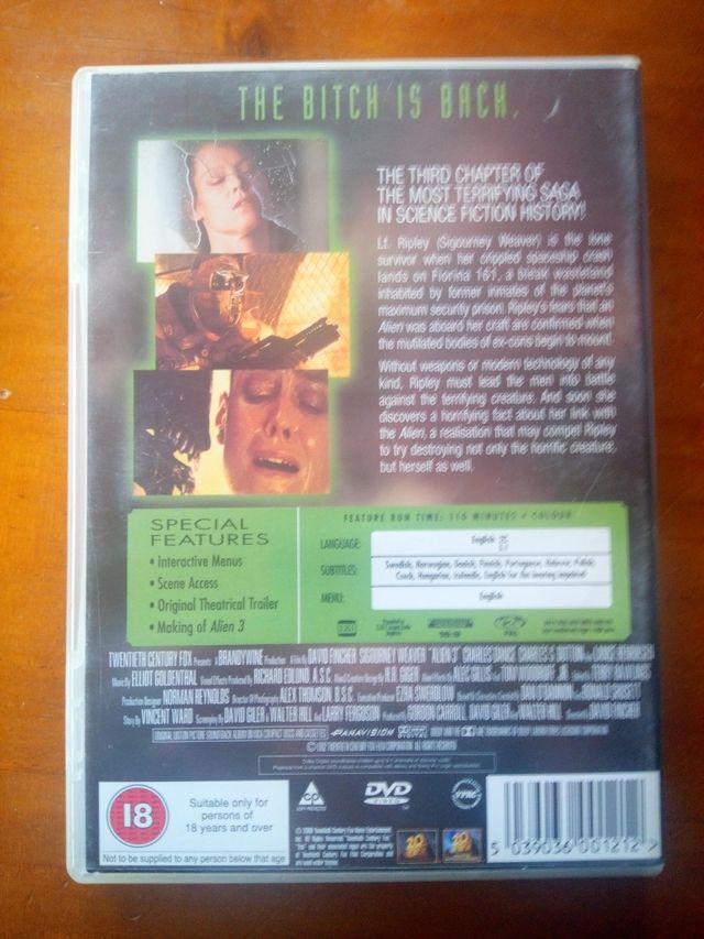 ALIENS DVD