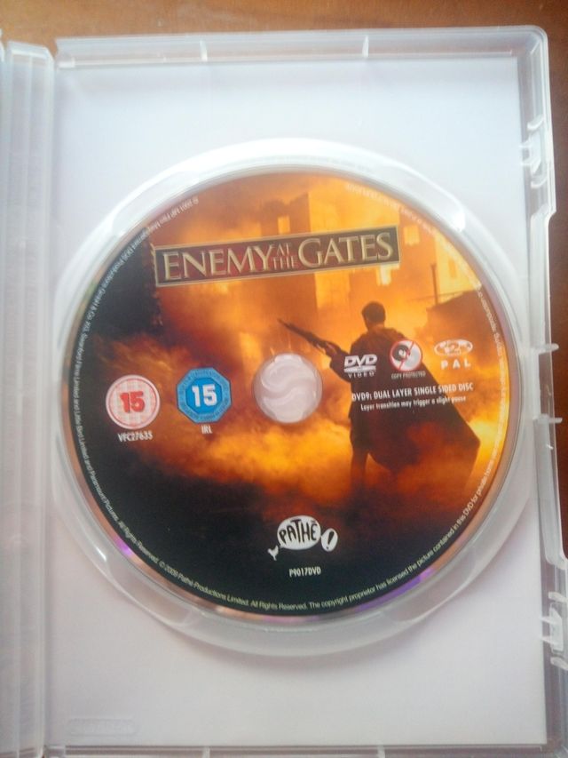 ENEMY AT THE GATES DVD