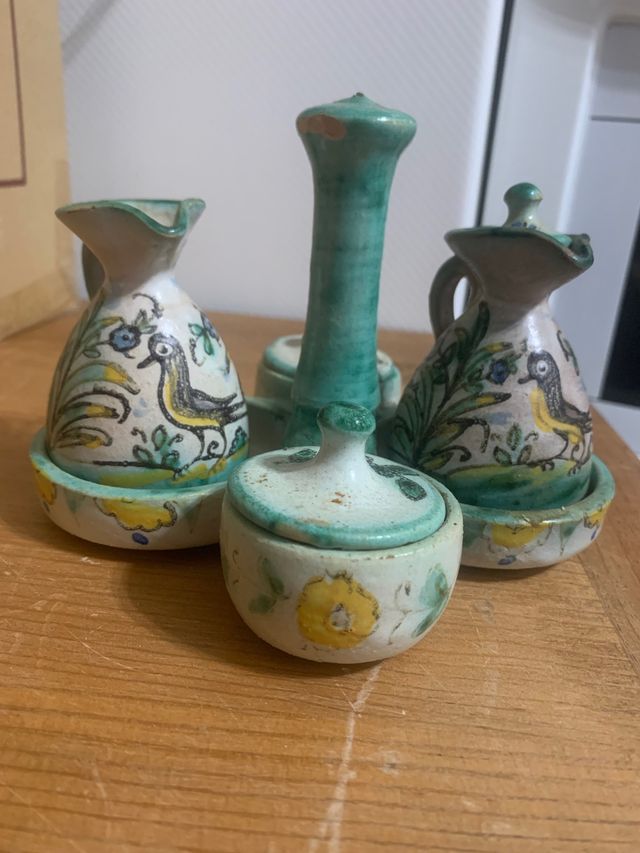 Juego aceitera Talavera de la Reina