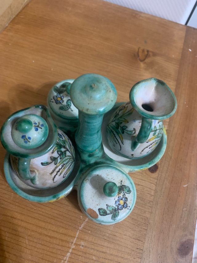 Juego aceitera Talavera de la Reina