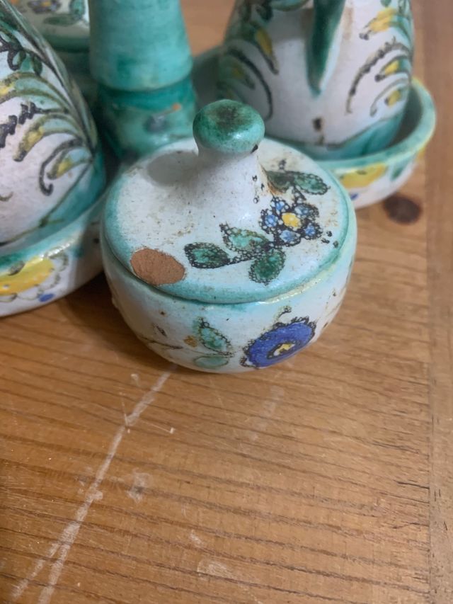 Juego aceitera Talavera de la Reina