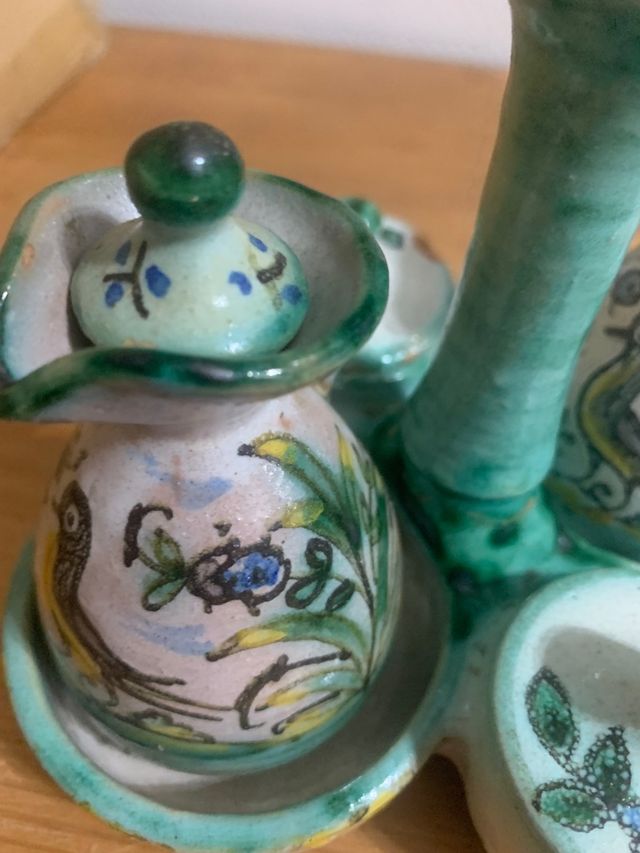 Juego aceitera Talavera de la Reina