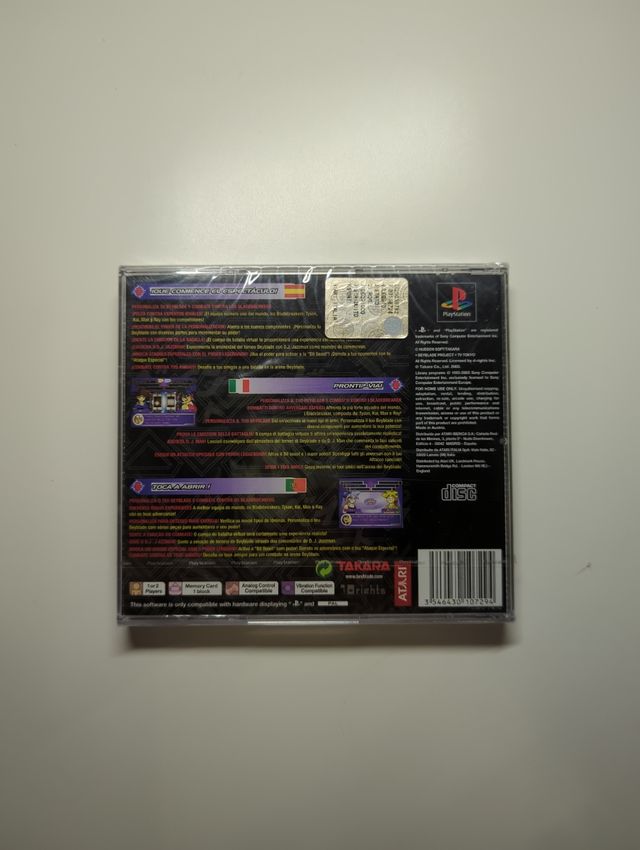 NUEVO Beyblade ps1 psx PlayStation 1 Precintado