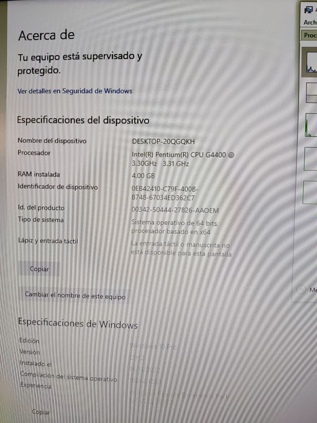 💻 procesador intel socket 1151 G4400