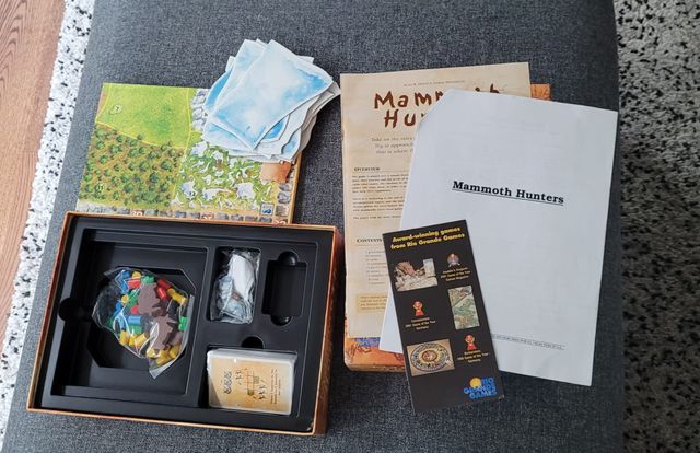 Mammoth Hunters, juego de mesa (Rio Grande)
