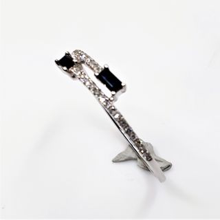 ANILLO ORO 18K ZAFIROS Y BRILLANTES