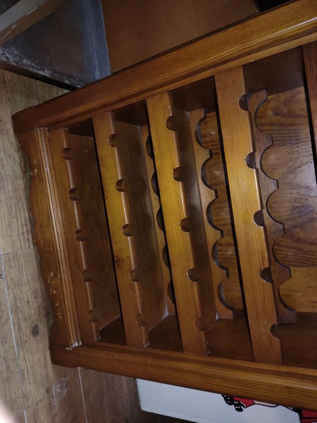 Botellero Calidad Madera