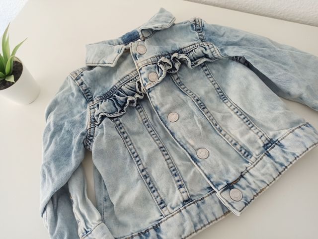 Chaqueta vaquera bebé 9-12meses