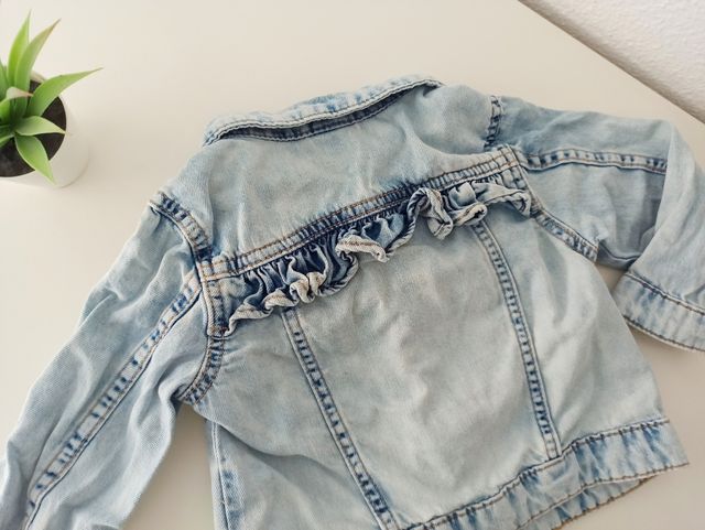Chaqueta vaquera bebé 9-12meses
