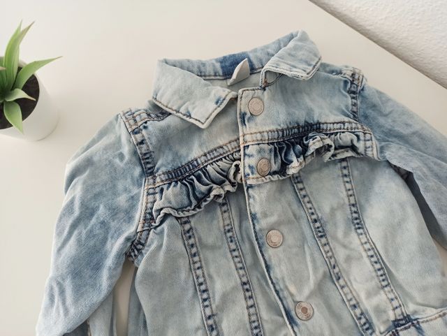 Chaqueta vaquera bebé 9-12meses