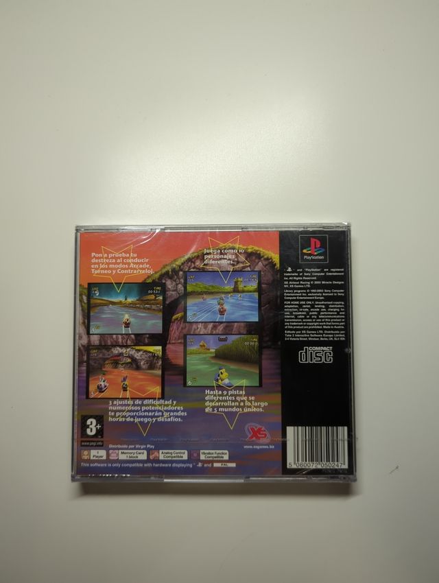 NUEVO XS Airboat Racing ps1 PlayStation 1 psx