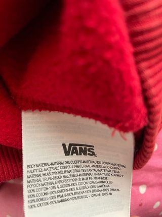 Sudaderas vans 