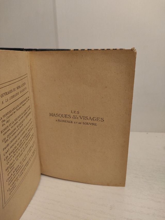 LES MASQUES ET LES VISAGES.