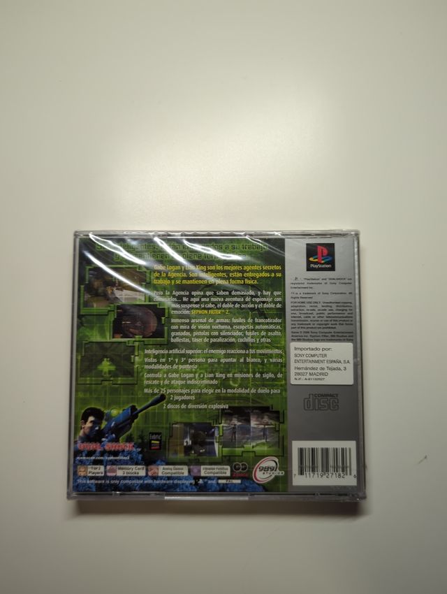 NUEVO Syphon Filter 2 ps1 psx PlayStation 1