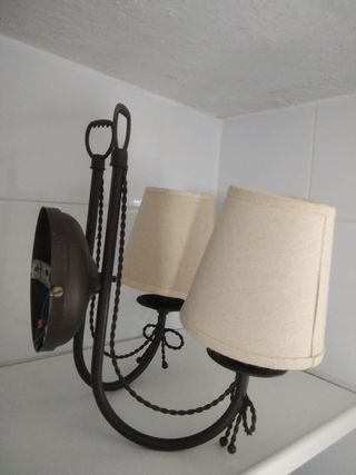 Lampara forja 