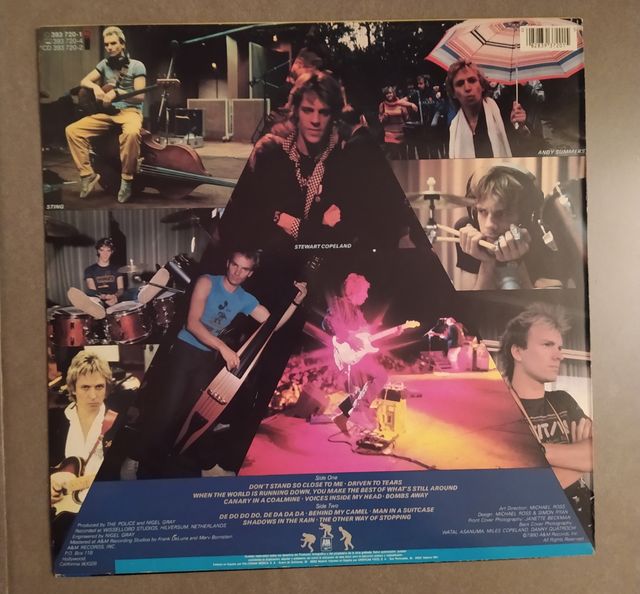 disco de vinilo LP THE POLICE