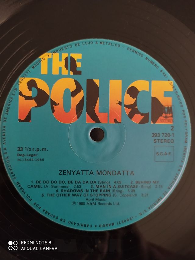 disco de vinilo LP THE POLICE