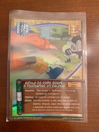 Carta Naruto Estilo de puño suave en español #144