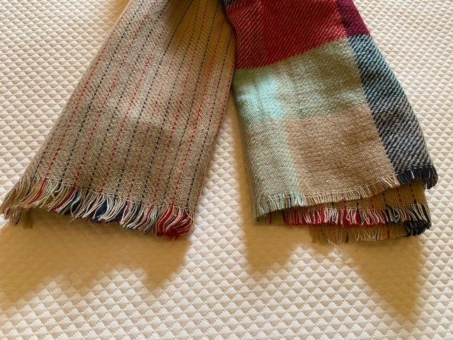 Bufanda cuadros colores