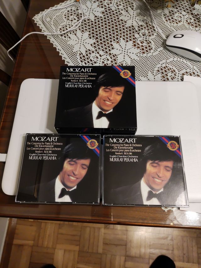 Mozart, conciertos piano y orquesta