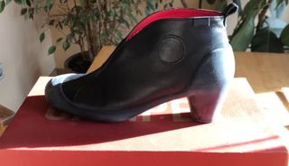 Botines de tacón negros