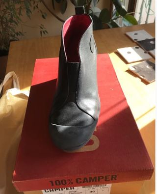 Botines de tacón negros