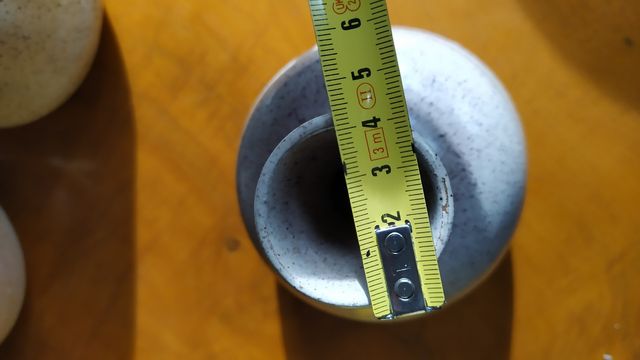 Pieza cerámica hecha a mano