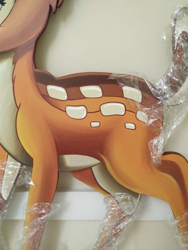 Bambi para poner en la pared.