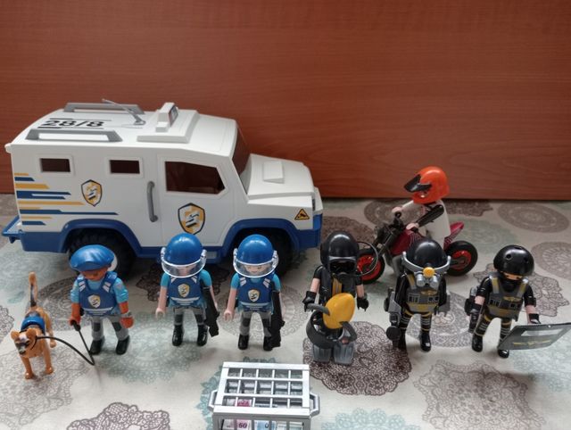 Playmobil vehículo blindado 9371 