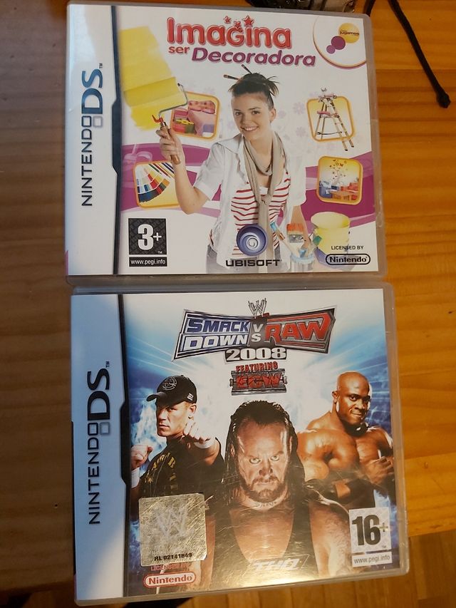vendo 2 juegos para Nintendo Ds