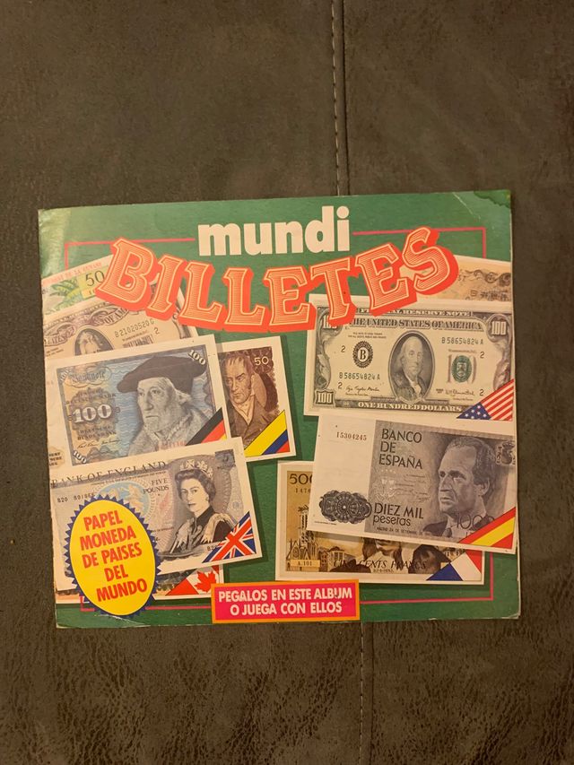 Mundi Billetes - Colección completa (años 80)